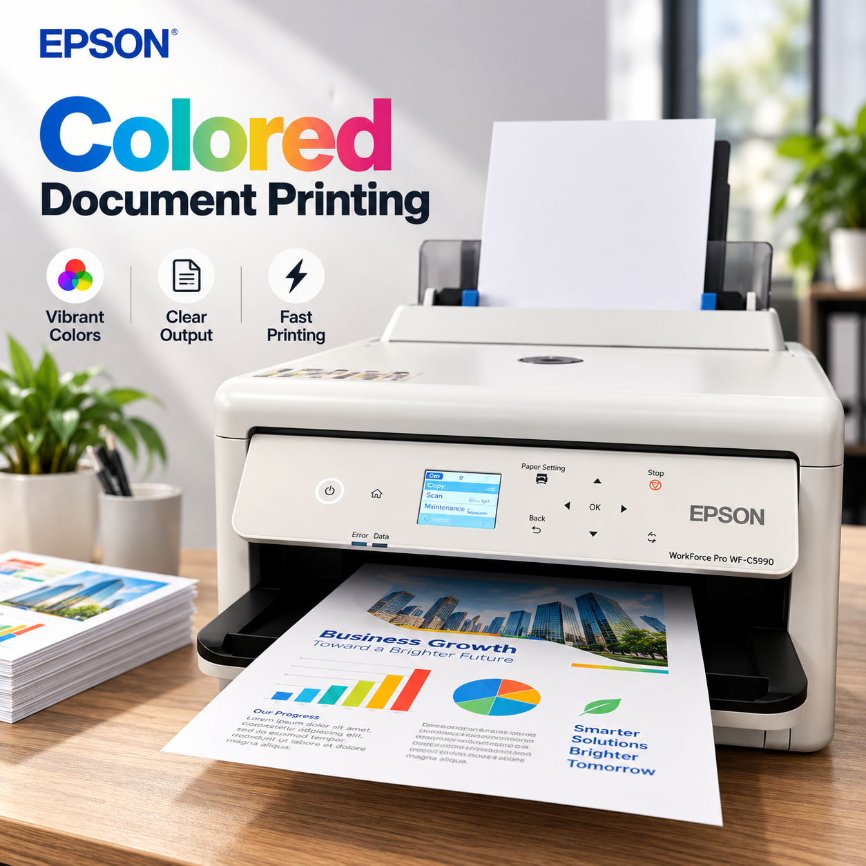 Colored Document Printing
