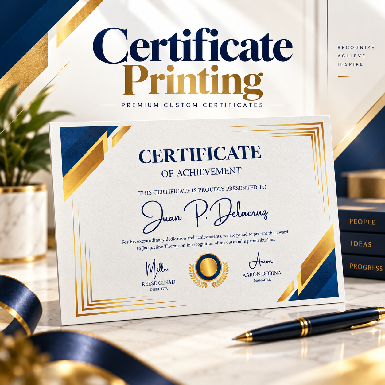 Certificate Printing