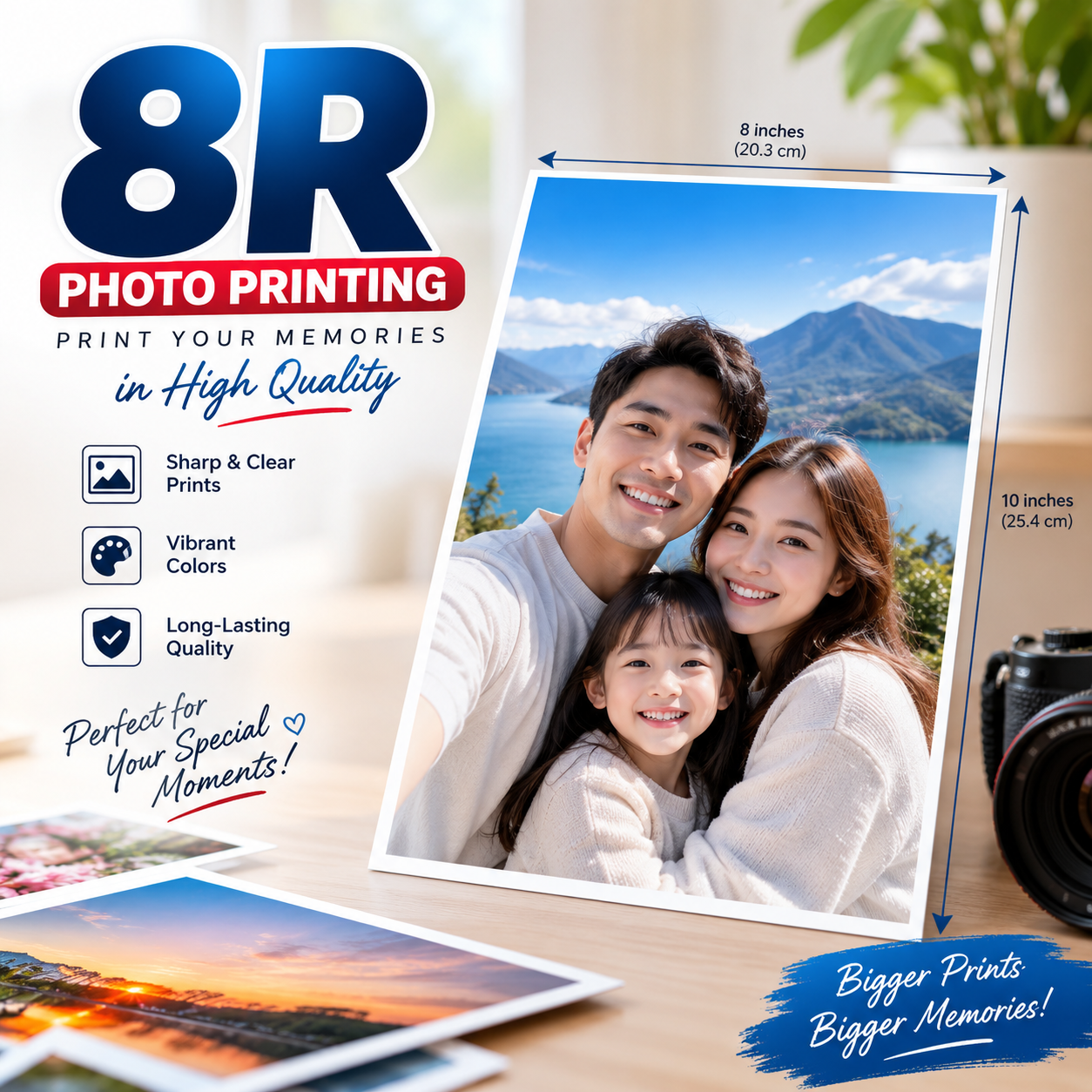 8R Size Photo Printing