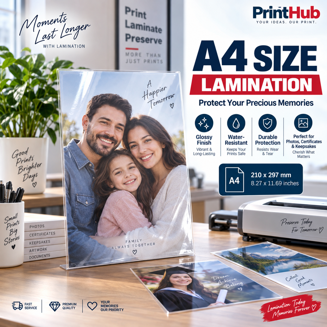 A4 size Lamination