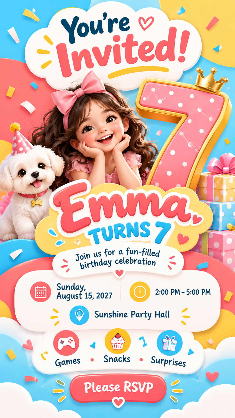 Digital Invitation Design