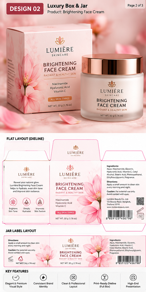 Product Label and Packaging Design
