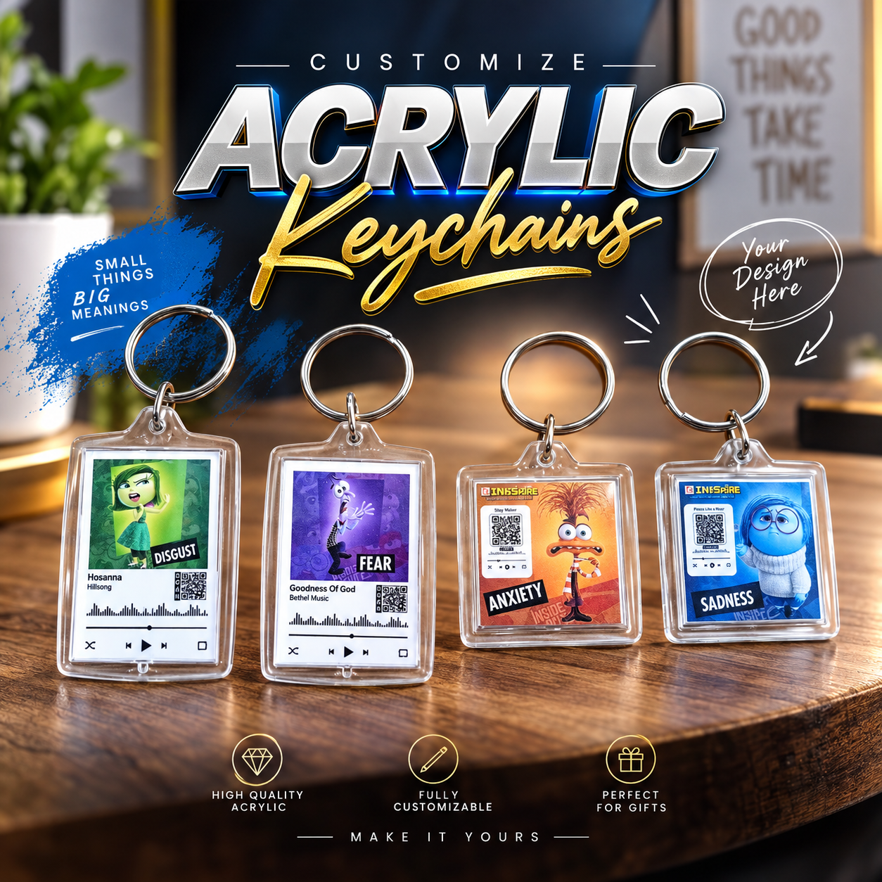 Acrylic Keychains