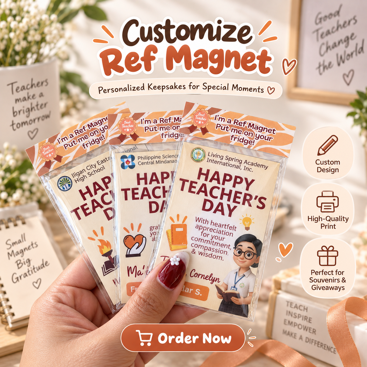 Personalized Ref Magnet