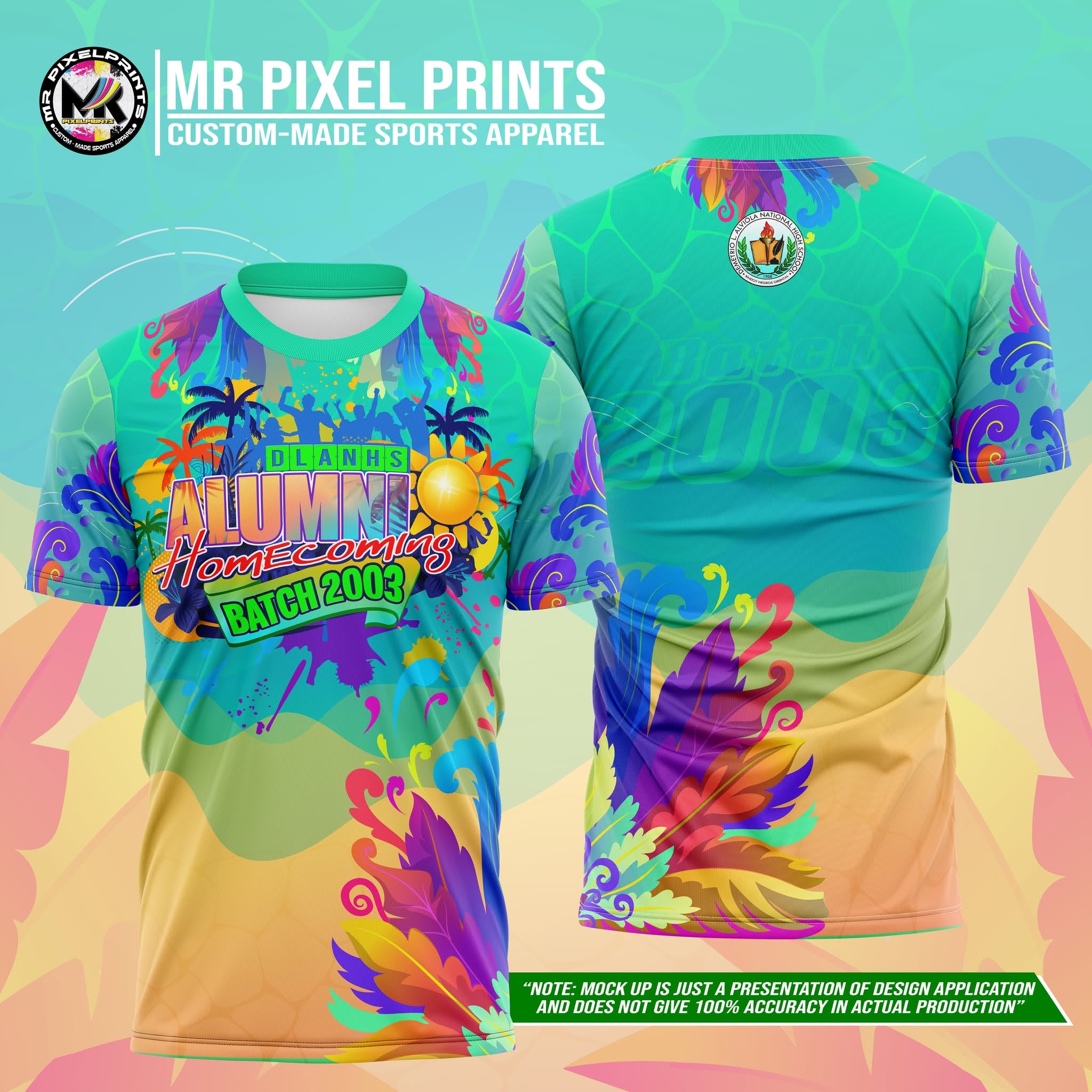 Full Sublimation Custom T-Shirt