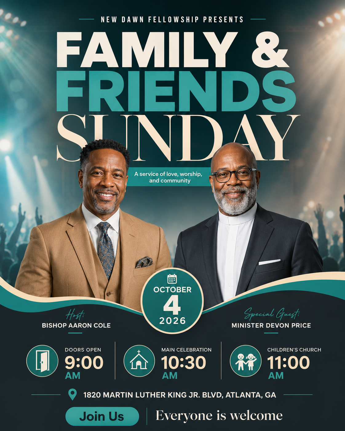 Church Event Poster Design