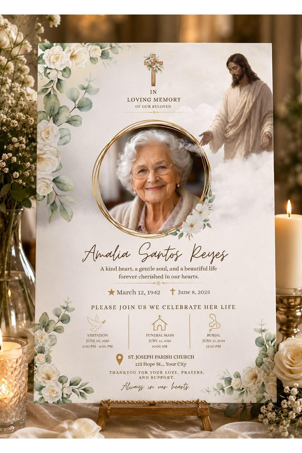 Celebration of Life & Memorial Funeral Templates
