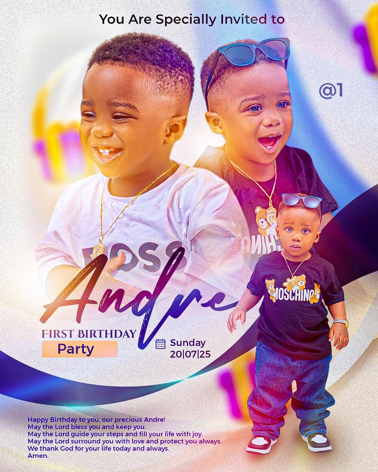 Kids Birthday Invitation & Party Templates Bundle