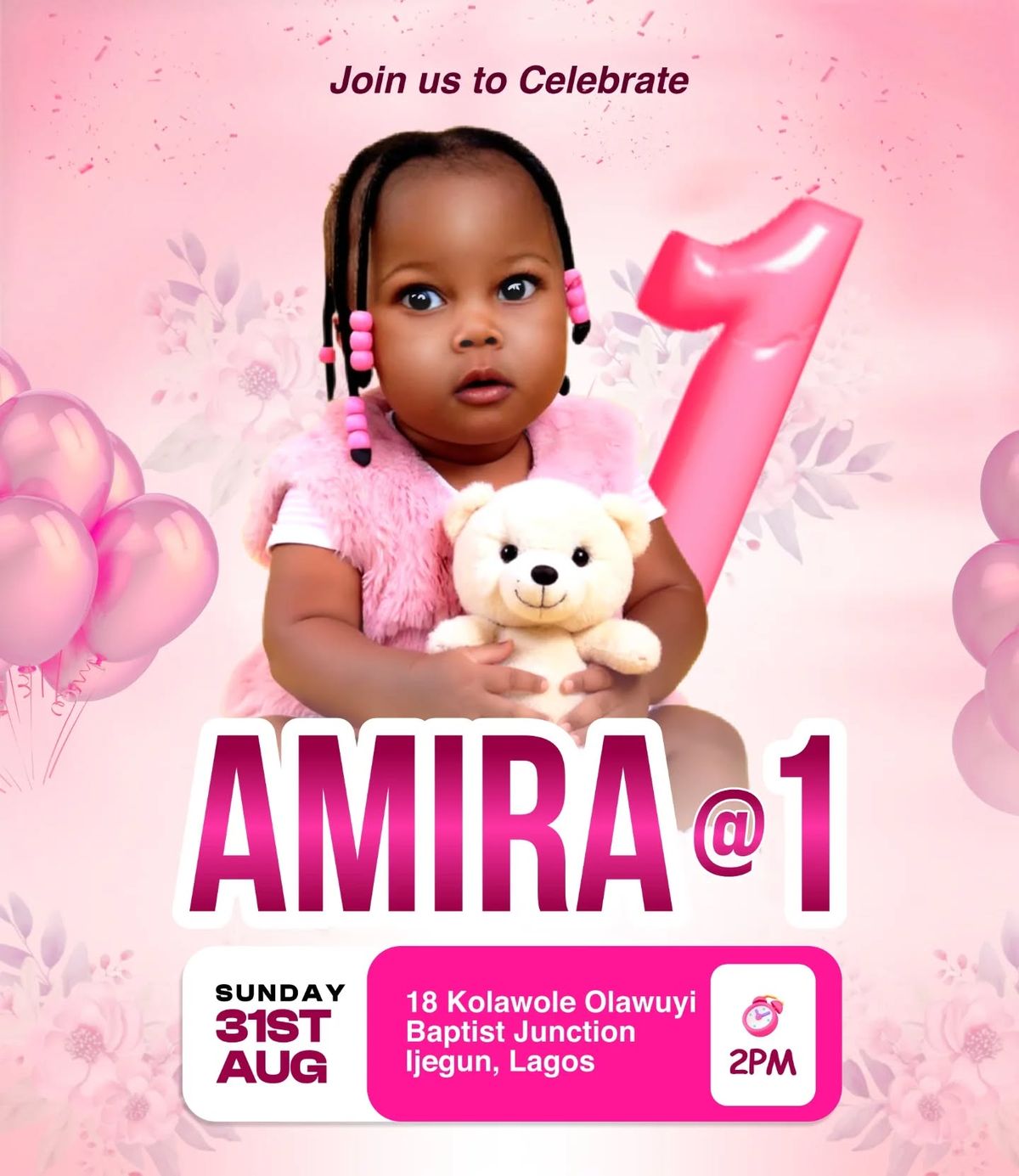 Kids Birthday Invitation & Party Templates Bundle