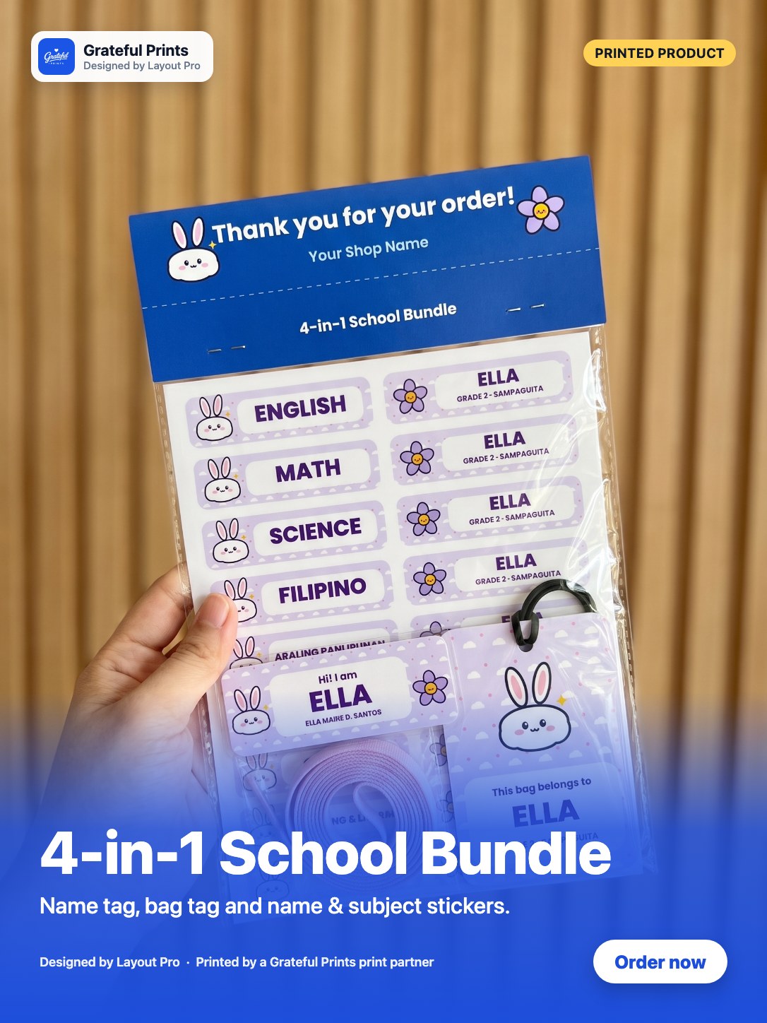 Back-to-School Essentials Bundle (4-in-1)