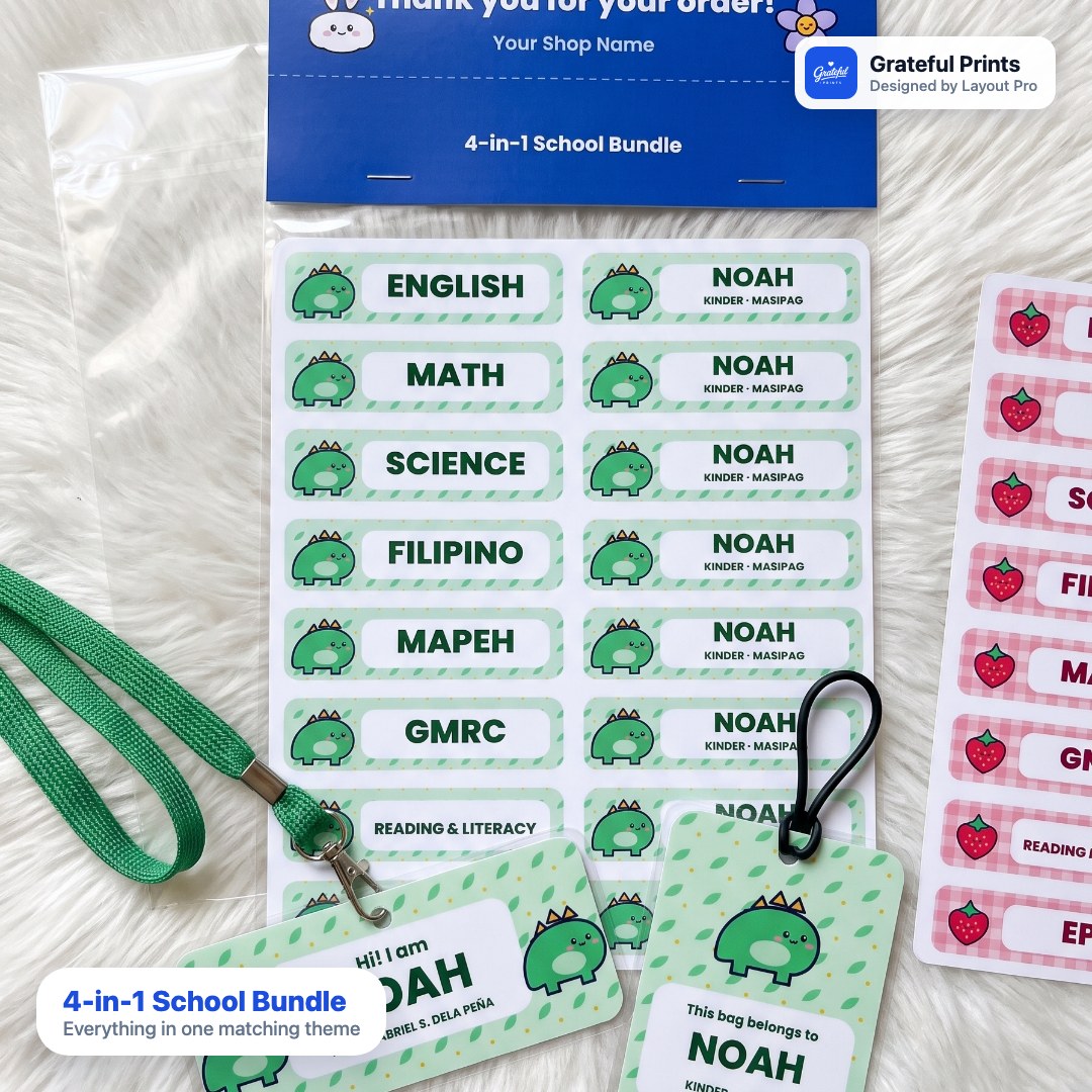 Back-to-School Essentials Bundle (4-in-1)