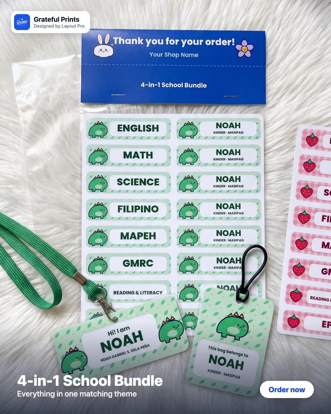 Back-to-School Essentials Bundle (4-in-1)