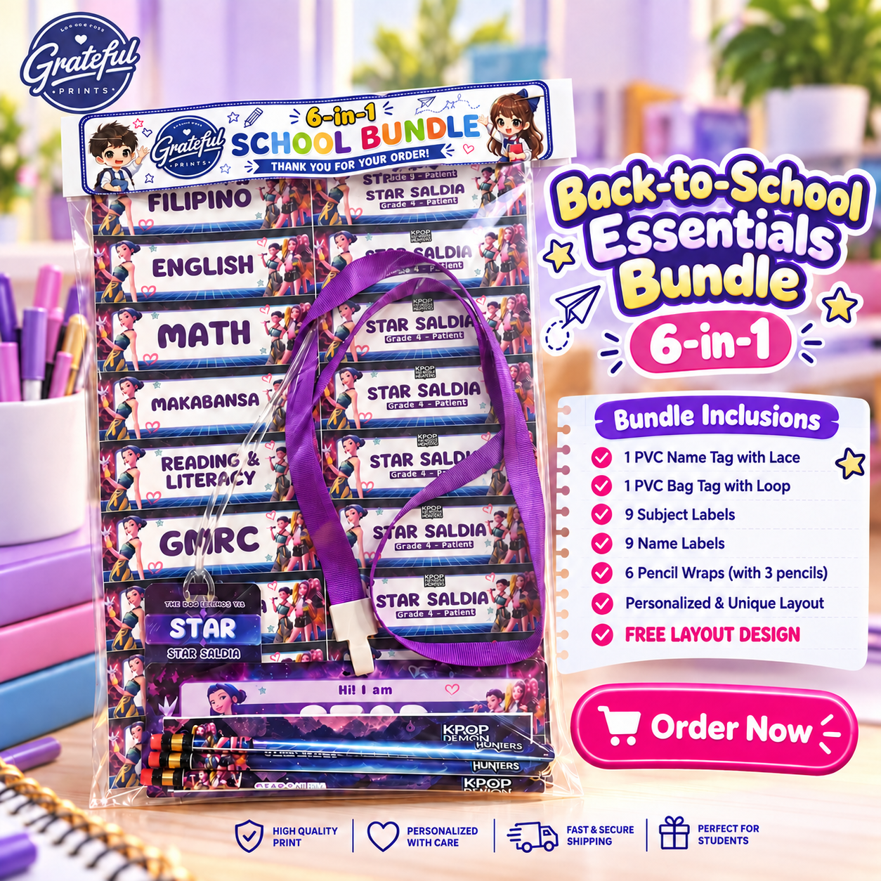 Back-to-School Essentials Bundle (6-in-1)