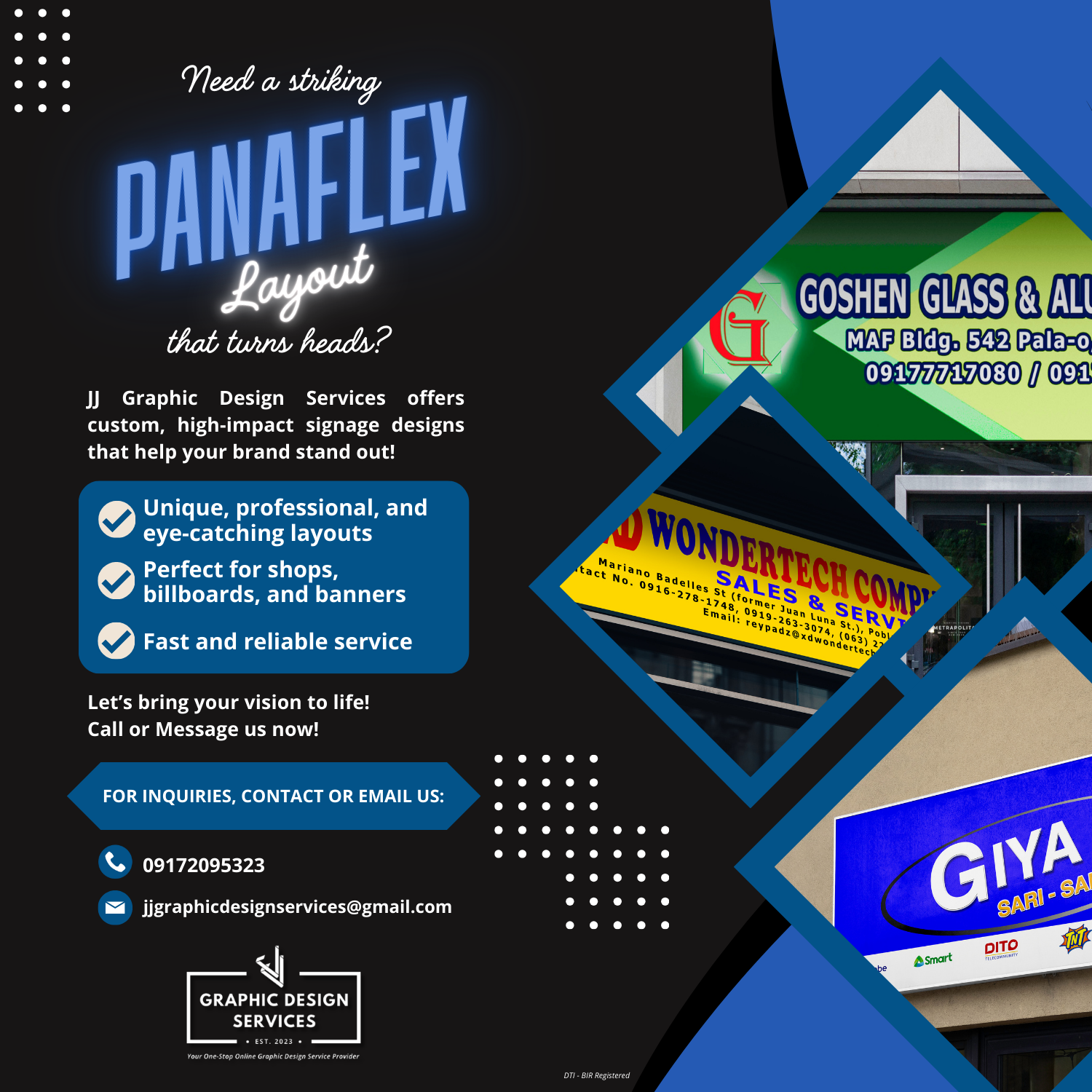 Panaflex Layout