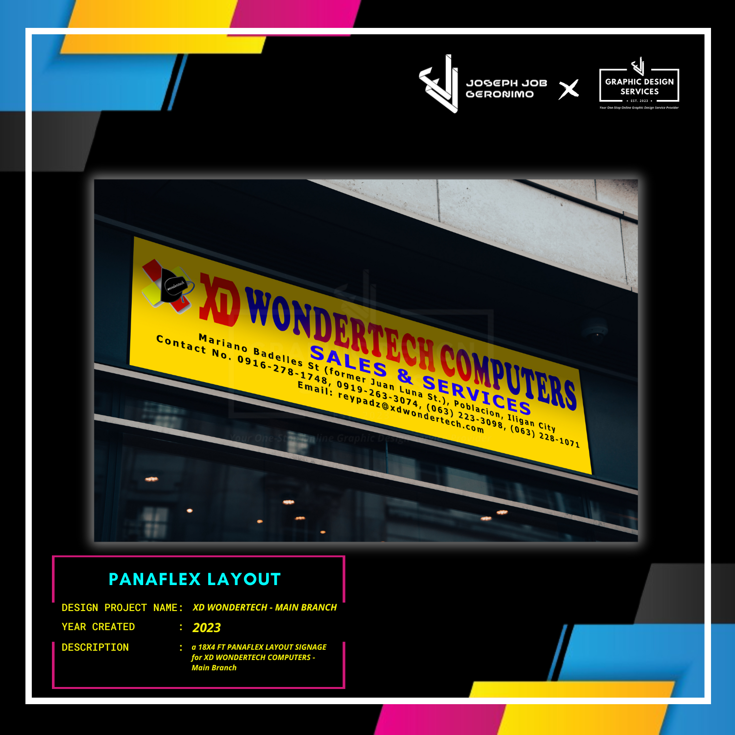 Panaflex Layout