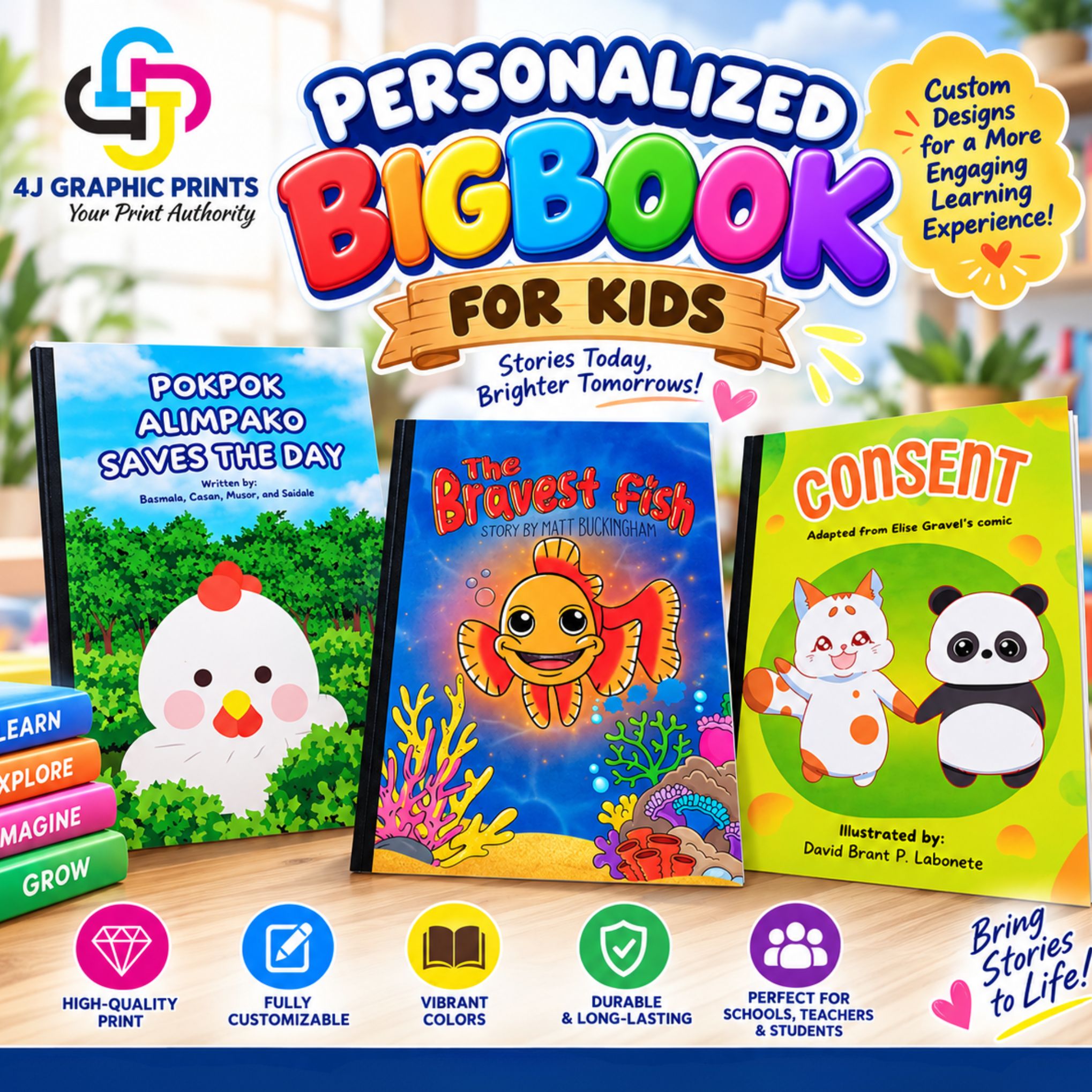 PERSONALIZED BIGBOOK FOR KIDS 