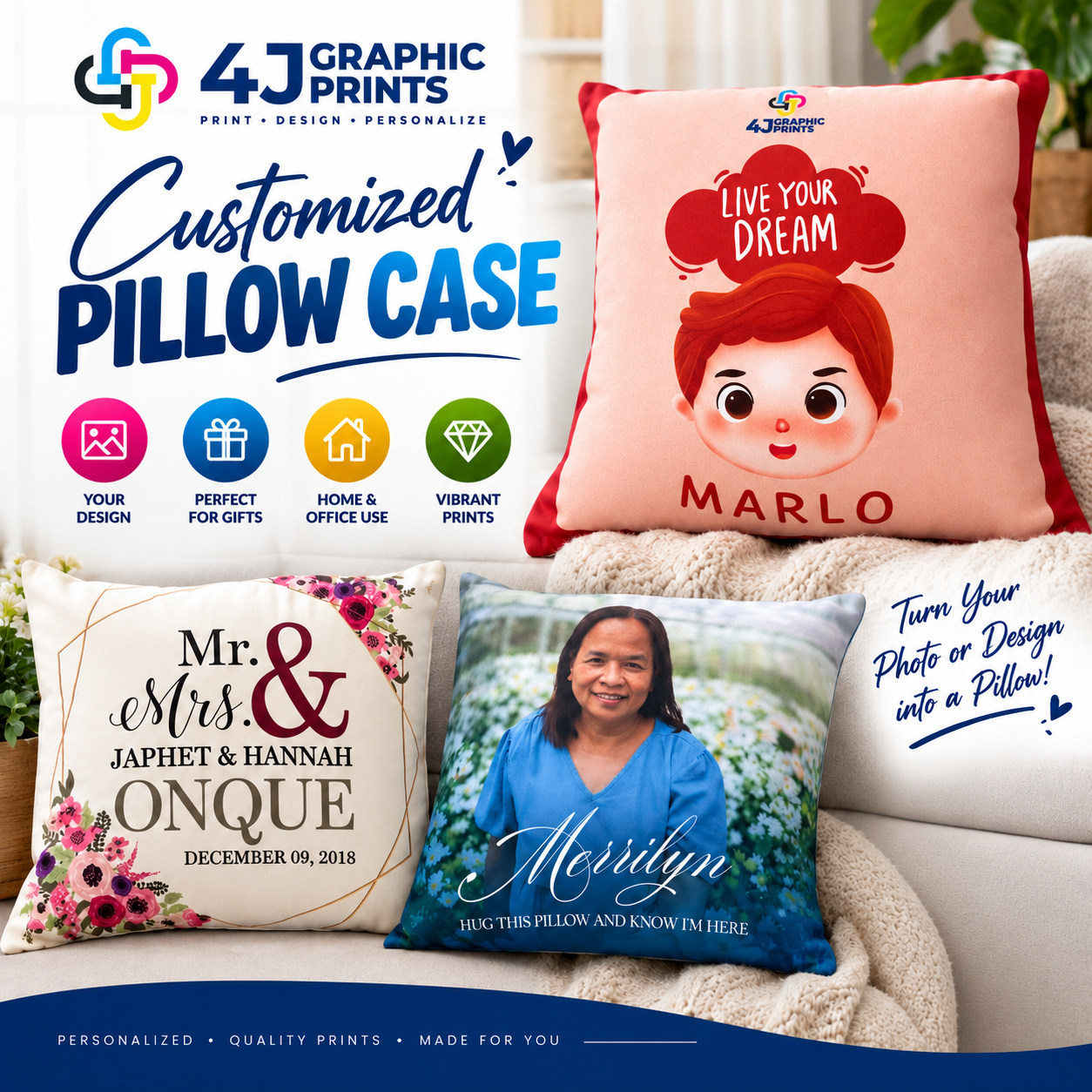 Custom Pillow Case