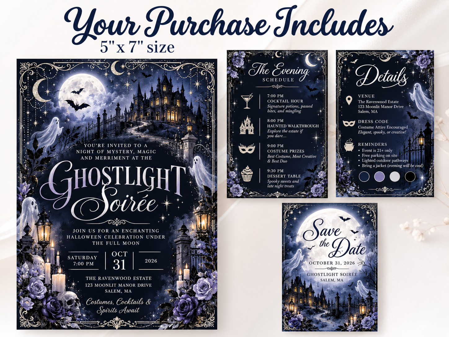 Customized Halloween Party Invitation