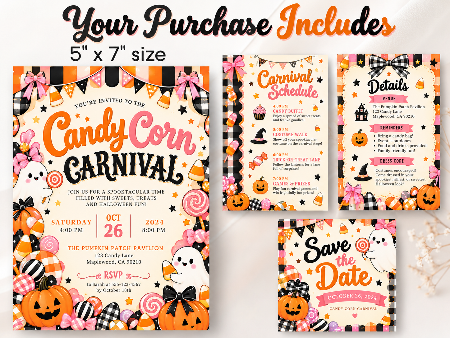 Customized Halloween Party Invitation