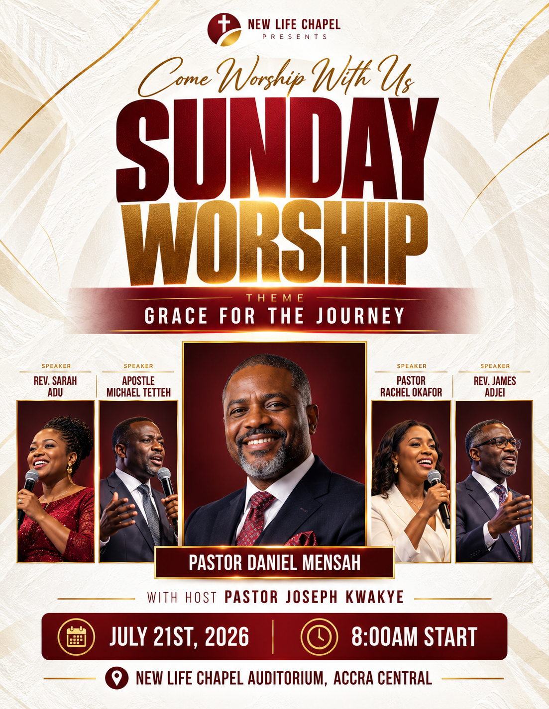 Customized Church Template