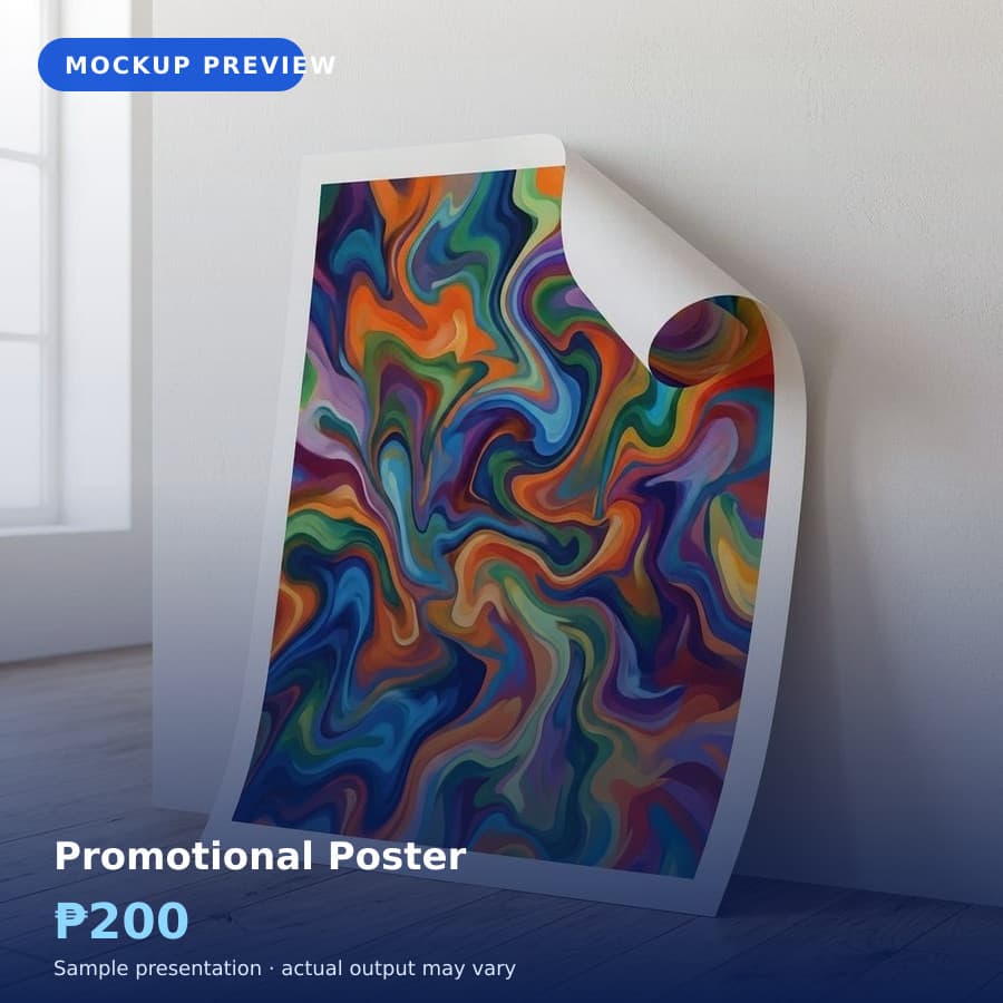 Additional Facebook Promotional Poster