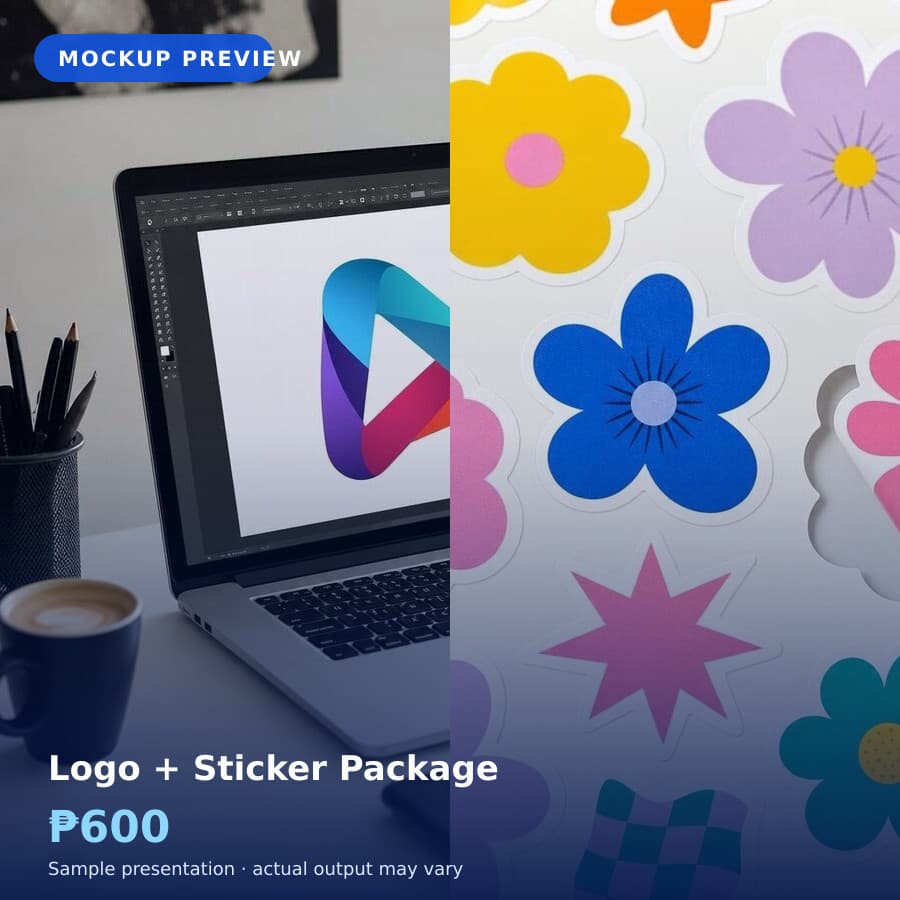 Logo and Sticker Package